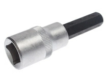 Бита-головка JTC 4529-H10 (1/2", HEX, H10, L=75 мм)