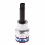 Насадка (бита) торцевая 3/8" TORX, T40, L = 50 мм, с отверстием KING TONY 302740