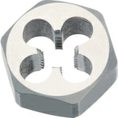 VOLKEL VO-27180 Плашка шестигранная M33, HSS, DIN 382, 6g, 60x25 мм