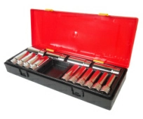 Набор головок торцевых 6-ти гранных глубоких JTC K4141 (1/2", 10-32 мм, 14 предметов в кейсе) 