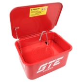 Установка для мойки деталей с электрическим насосом GTE-M1019 (19 л)