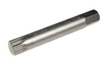 Бита SPLINE удлиненная JTC 1367512 (M12х75 мм, 10 мм, S2) 