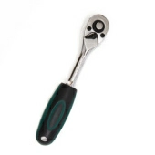 Трещотка ROSSVIK R7214 (1/4", 72 зуба, мягкая ручка)