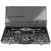 Набор метчиков и плашек GARWIN INDUSTRIAL GM-TCS55 (М3-20, HSS, DIN352, 55 предметов)