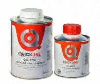 Лак прозрачный + Отвердитель QUICKLINE  HS, 7700+4220