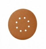 ORANGE CERAMIC диск на бумажной основе, керамика Ø125мм, Р150, липучка 8 отв.