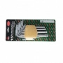 Набор ключей TORX Г-образных экстра длинных 15пр. в пластиковом держателе Rock Force RF-5151