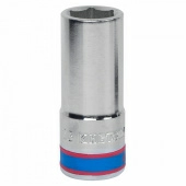 Головка торцевая глубокая шестигранная 3/4", 23 мм KING TONY 623523M