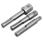 Набор переходников SDS+>1/4", 3/8", 1/2" 3 предмета TOLSEN TT77865