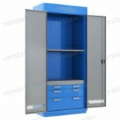 Шкаф для инструментов KronVuz Box 1320 (RAL 5005/7012)