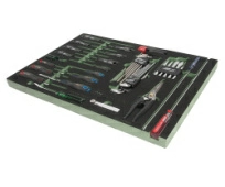 Набор инструментов слесарно-монтажный JTC VA3043 (VAG, 43 предмета  в ложементе)