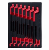 Набор накидных диэлектрических ключей KING TONY 9-12FVG15MRV, 7-24 мм, ложемент, 15 предметов