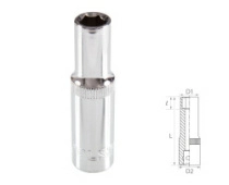Головка торцевая глубокая шестигранная 3/8" 11 мм TOLSEN TT16361