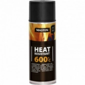 Краска термостойкая черная Maston 710-221  600 С 0,4 л