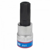 Насадка (бита) торцевая 3/8", TORX PLUS, IPR55, L = 50 мм, 5-ти лучевой KING TONY 302D55