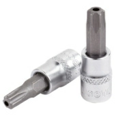 Licota H4TT027 Головка торцевая с вставкой torx с отверстием 1/2" T27 L=55 мм