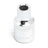Головка торцевая 12-гранная ROSSVIK 121227 (1/2", 27 мм)