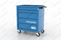 Тележка инструментальная с 5 ящиками Ferrum 02.005L