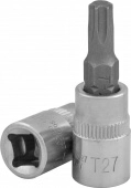 S07H427 Насадка торцевая 1/2"DR с вставкой-битой TORX®, T27, 55 мм