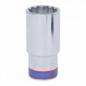 Головка торцевая глубокая двенадцатигранная 1/2", 28 мм KING TONY 423028M