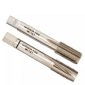 Метчики ручные GARWIN INDUSTRIAL GM-TF110100 (Mf11x1,0, DIN 2181, HSS, 6H, комплект из 2 штук)