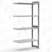 Секция для металлического стеллажа СК 1034 (2485)-ДС