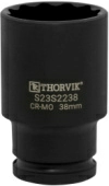Головка торцевая ударная глубокая 12-гранная Thorvik S23S2236 (1/2"DR, 36 мм)