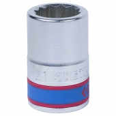 Головка торцевая стандартная двенадцатигранная 3/4", 21 мм KING TONY 633021M