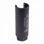 Головка KING TONY 9AJ3322 для кислородных датчиков 3/8", 22 мм, разрезная, глубокая