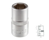 Головка торцевая стандартная шестигранная 1/2" 13 мм TOLSEN TT16513