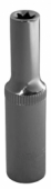 Головка торцевая глубокая 114704, 1/4"DR, внешний TORX, E4