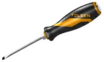 Отвертка шлицевая "GRIPro" Slotted 10 мм 200 мм силовая TOLSEN TT20119