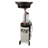 Комбинированная установка для слива/откачки масла GTE-T657790PRO (90 л.) с поворотным поддоном 15 л. и колбой 