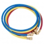 Шланг заправочный для фреона 1/4"SAE х1/4"SAE, 1,8 м