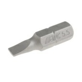 Бита шлицевая JTC 12230055 (SL, 0,8х5,5х30 мм, 5/16" DR, S2) 