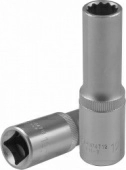 Головка торцевая глубокая S04HD4712, 12-гранная 1/2"DR, 12 мм