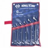 Набор накидных ключей, 6-17 мм, 6 предметов KING TONY 1706MR