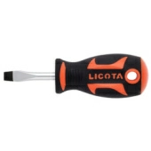 Licota ASD-5303865 Отвертка профессиональная короткая SL6.5, 38 мм