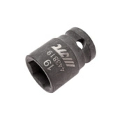 Головка торцевая ударная JTC 443819 (1/2", 19 мм, L=38 мм)
