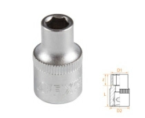 Головка торцевая стандартная шестигранная 3/8" 7 мм AFFIX AF00030007