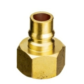 GARWIN PRO 808211-1 Пневморазъём металлический высокой пропускной способности "папа" - внутренняя резьба 1", латунь