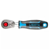 Трещотка короткая Licota ALH-00072F (48 зубов, 1/4")