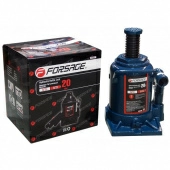 Домкрат бутылочный 20т низкий с клапаном Forsage F-T92007