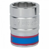 Головка торцевая стандартная двенадцатигранная 3/4", 27 мм KING TONY 633027M