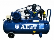 Компрессор поршневой AE&T TK-100-4, ресивер 100л, производительность 440л/мин, 380В