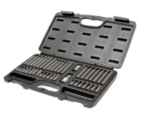 Набор бит SPLINE, TORX, HEX с держателем JTC 3965 (1/2", 3/8", 40 предметов в кейсе)