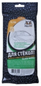 Салфетки влажные для очистки фар, стёкол и зеркал FILL INN FL100