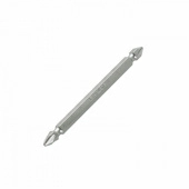 Вставка (бита) торцевая 1/4" Phillips, PH2, L = 100 мм, двусторонняя KING TONY 151002P