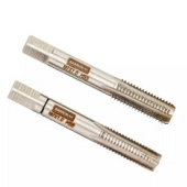 Метчики ручные GARWIN INDUSTRIAL GM-TC07100 (M7x1,0, DIN 352, HSS, 6H, комплект из 2 штук)