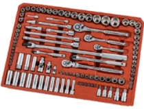 Набор инструментов для тележки инструментальной JTC A3104S (104 предмета)